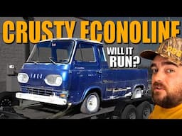 ABANDONED Ford Econoline Pickup - Will It Run After Sitting For Years?