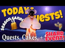 ALL Dailies - Season Candles, Quests, Treasure Cakes, and Shard Event - Vault of Knowledge Apr 2