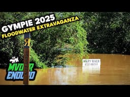 Gympie Peak Floodwater Footage 2025 - Mary River At 13 Metres