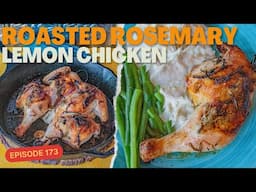 Roasted Rosemary Lemon Chicken in 45 minutes!