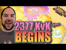 Entering 2v7 King of All Britain KvK [2377 & 3473 vs all] Rise of Kingdoms