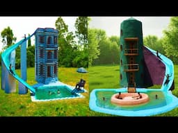 Top 2 Eco Mud Resorts With Pool Slides! 🌱🏊