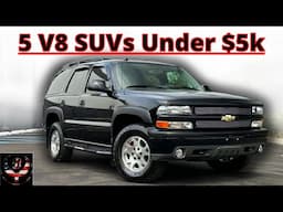 5 American V8 SUVs Under $5k! - 2025