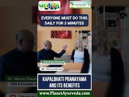 Kapalbhati Pranayama with Dr. Vikram Chauhan - Release All Weight Naturally #PowerYoga #YogainEurope