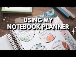 Erin Condren notebook planner currently pages ✨ Homemade planner