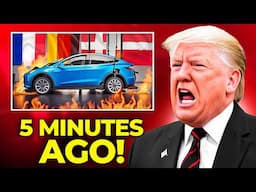 Trump FURIOUS After Germany, France & Denmark SHUT DOWN $219.5 Billion US Auto Industry In Bold Move