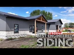 Installing LP Smartside Engineered wood Siding on the Modest House 24