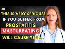 Do you have PROSTATITIS and still MASTURBATE This video will SHOCK you...