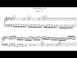 How Do You Play Those Pesky Ornaments?? (Bach Invention 12)