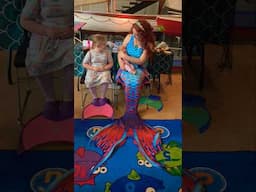 Baby Meets Mermaid #summeronshorts  #mermaid #family #baby #cute