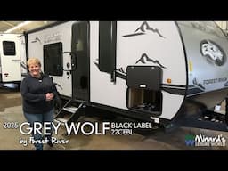 2025 Grey Wolf Black Label 22CEBL by Forest River