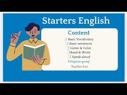 အသက်5နှစ်မှစတင်ပြီးသင်ယူသင့်တဲ့video class လေးပါ။Internet ရှိရုံနဲ့video downloadလုပ်ပြီးလေ့လာရုံပါ။
