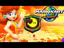 Moon Rally Knockout Tour 150cc Mario Kart World Gameplay with Princess Daisy #11