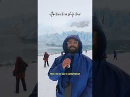 Antarctica Ship Tour - ₹7.5 lacs/ person 😄 #shorts #antarctica