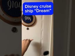 Disney Dream Cruise room is AMAZING with two bathrooms