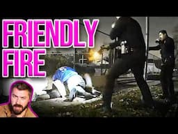 Friends Tackle Robber With AK-47!