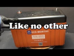 Review: Eco Worthy 12.8V 300Ah LiFePO4 battery w/ Bluetooth & LTCP