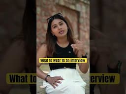 What to wear to an interviewew #interviewhacks #interview #publicspeaking #anchoringtips #grooming
