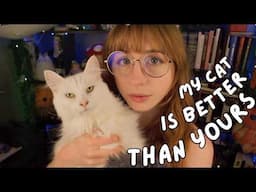 ✨ HUGS! ✨ enabling separation anxiety (asmr)(with cat)