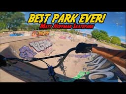 Matt Hoffman Skatepark is Even BETTER Than I Expected!