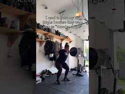 Thunder Thighs… #femalefitness #gymgirl #hybridathlete
