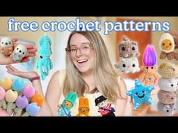 20 FREE Amigurumi Crochet Patterns You Can Make RIGHT NOW!