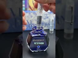 Filling a demonstrator fountain pen is super satisfying