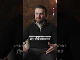 “Gayrimenkule yatırım için çok doğru bir zamandayız.”