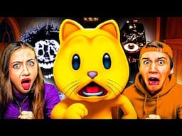 I Played DOORS With SHILOH & BROS!!