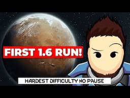 🔴RimWorld 1.6 Patch Playthrough Day 1 | 500% Difficulty - No Pause | Odyssey Pre-Patch