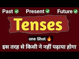 All 12 Tenses with Examples | English Grammar | English for All | Present, Past & Future Tenses