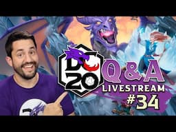 DC20 Beta Q&A #34