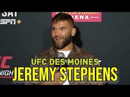 Jeremy Stephens Says Jones Is Young Buck He Will "Mount him on my f*cking wall" | UFC Des Moines