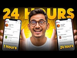 I Tried 24 Hours YouTube Shorts Challenge (FADU RESULTS 🤯)