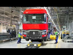 How They Build Brand New Renault Trucks From Scratch Inside Mega Factory