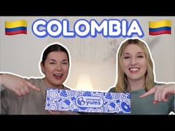 TASTING COLOMBIAN SNACKS 🇨🇴 | Universal Yums | Super Yum Box | March 2025 | COLOMBIA