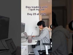 Daytrading until I quit my job day 24 #futures #daytrading #nq #es