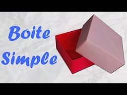 ORIGAMI   Comment faire une boîte en papier en quelques étapes simples