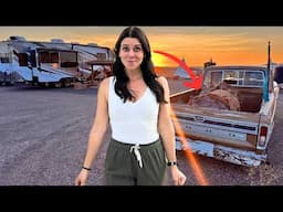 This FREE RV Spot left us STUPEFIED....Our last Night in Arizona