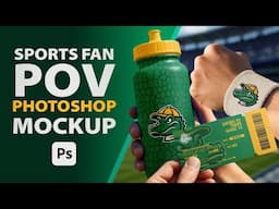 Football Fan POV Mockups Pack | Photoshop Tutorial