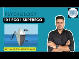 ID | EGO | SUPEREGO | Unit 2 Psychology | Characteristics and difference of Id Ego and Superego