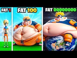 Growing to FATTEST Naruto In GTA 5!