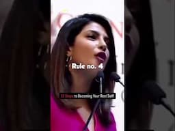 Which one rule are you following today?@priyankachopra #meghanavmalkan #mindset #mind #coach #love