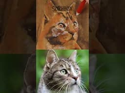Learn how to paint this cat on our channel!