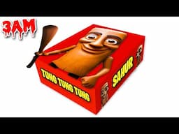 DO NOT UNBOX MYSTERY LEGO TUNG TUNG TUNG SAHUR BOX AT 3AM!! (CURSED TOYS)