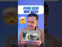Crazy experience!! 🤯 Share this with all iPhone users. 👉🏼 #Apple #F1Movie
