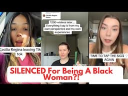 Cecilia Regina Quits TikTok — Are They Silencing Black Women Again?!