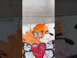 Card 2 for my #tinyartleavebehind project. Can you guess where I will leave this one? #shanoukiart