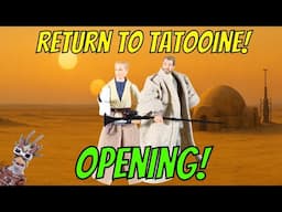 Opening Star Wars 3.75" Owen Lars & Beru Whitesun - Return to Tatooine