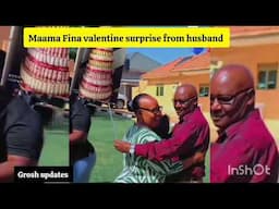 valentines day "maama Fina surprised by husband * love eriwano kika